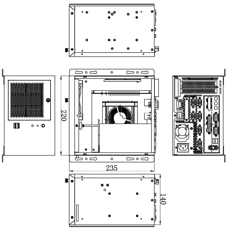 IPC-G541 尺寸图