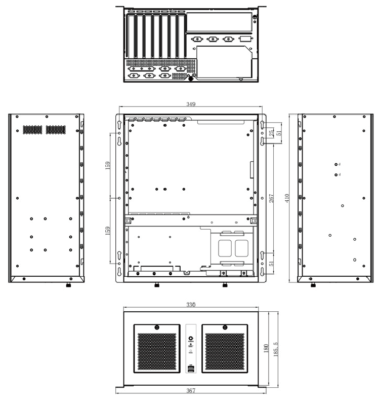 IPC-G942 尺寸图